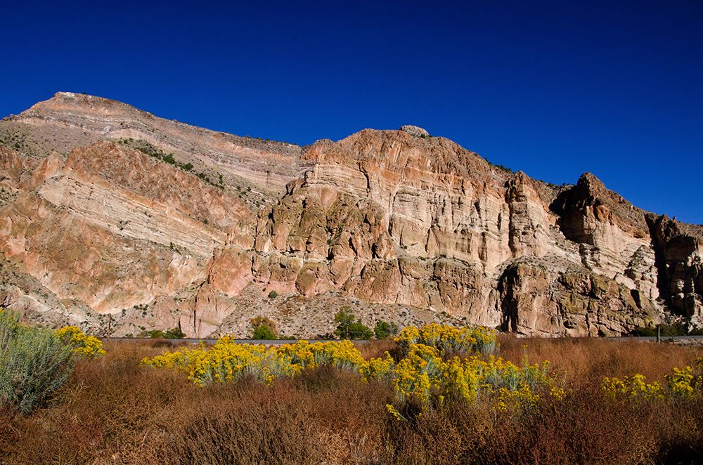 USA, Nevada, Caliente. Rainbow Canyon. art print by Bernard Friel for $57.95 CAD