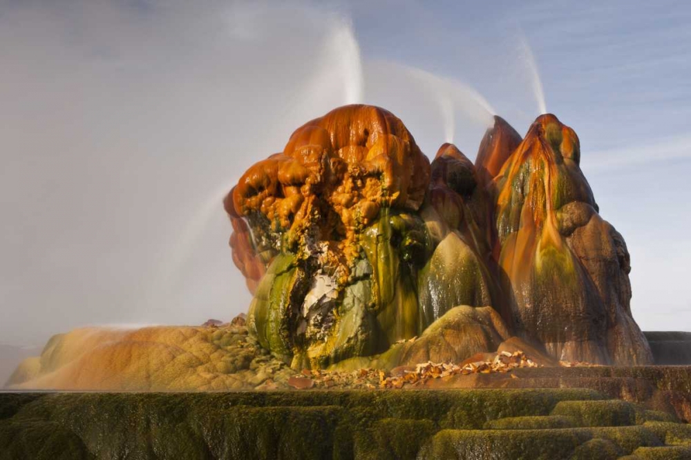 Nevada, Black Rock Desert View of the Fly Geyser art print by Cathy and Gordon Illg for $57.95 CAD