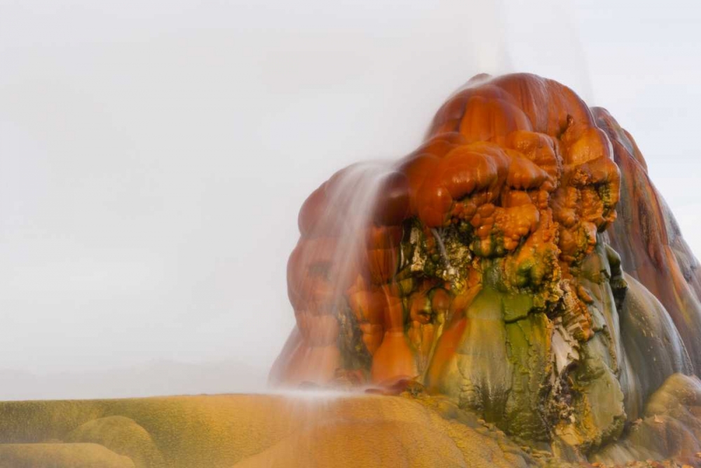 Nevada, Black Rock Desert View of the Fly Geyser art print by Cathy and Gordon Illg for $57.95 CAD