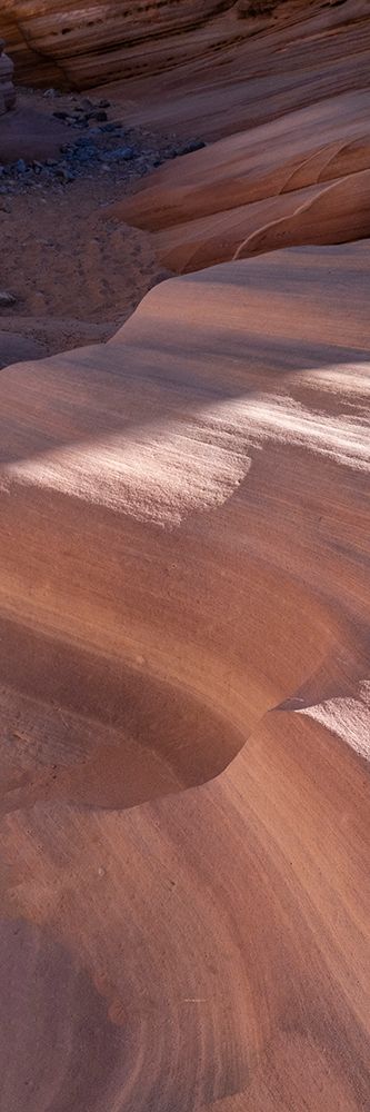USA-Nevada Abstract lines in the sandstone-Valley of Fire State Park art print by Judith Zimmerman for $57.95 CAD