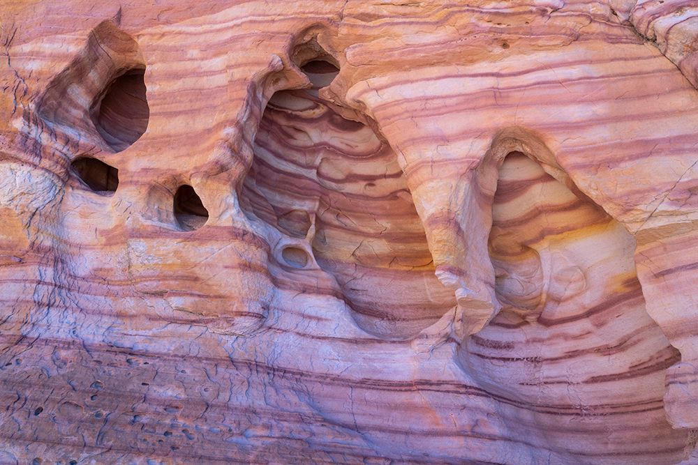 USA-Nevada Abstract lines in the sandstone-Valley of Fire State Park art print by Judith Zimmerman for $57.95 CAD