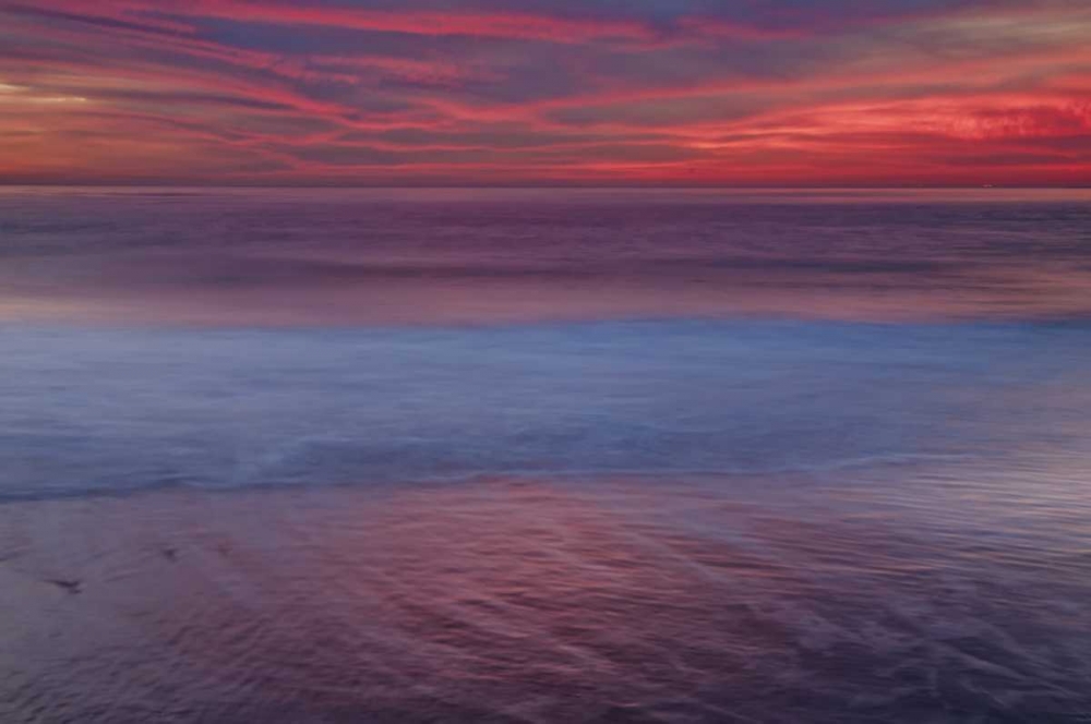 New Jersey, Cape May Sunrise on ocean shore art print by Jay OBrien for $57.95 CAD