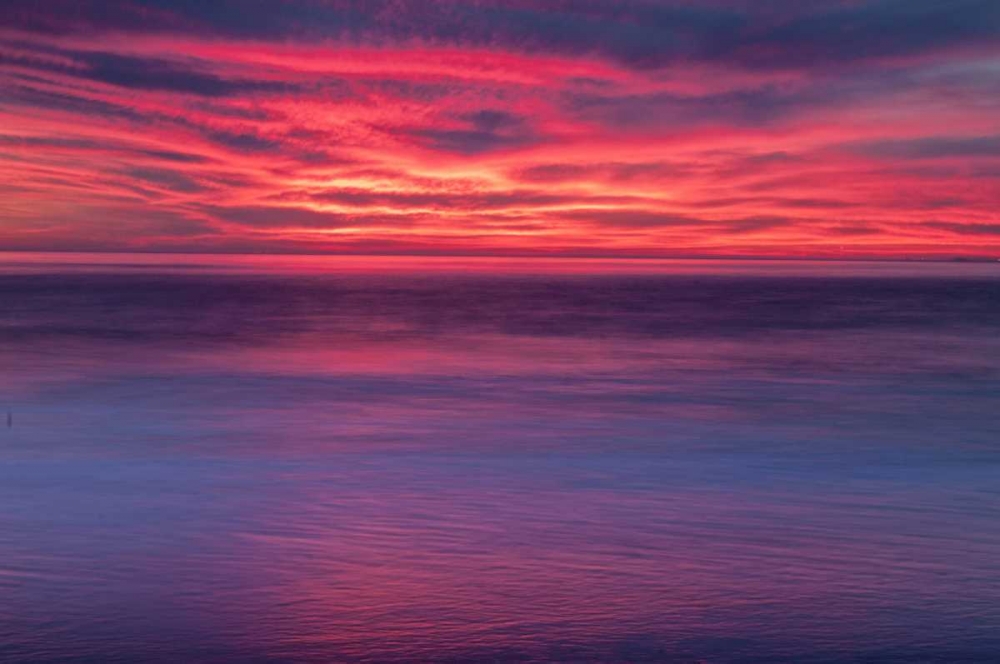 New Jersey, Cape May Sunrise on ocean shore art print by Jay OBrien for $57.95 CAD