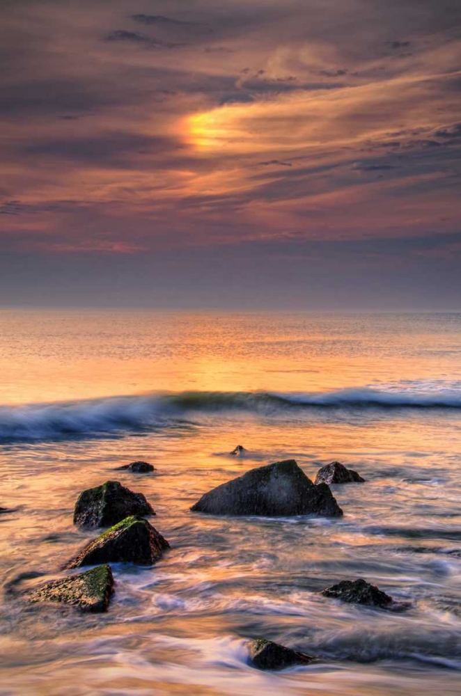 New Jersey, Cape May Scenic on Cape May Beach art print by Jay OBrien for $57.95 CAD