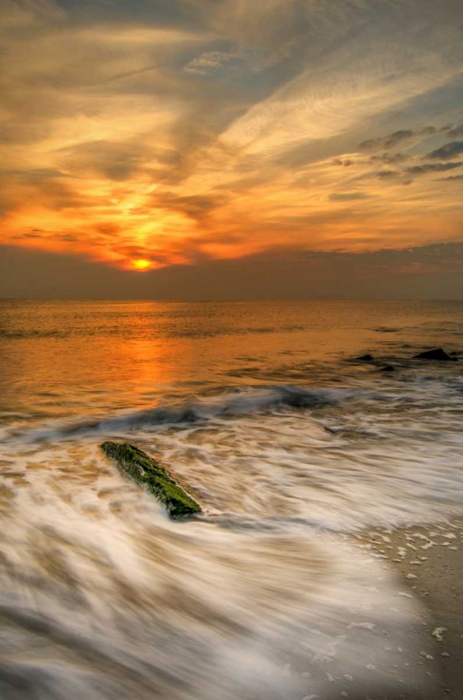 New Jersey, Cape May Scenic on Cape May Beach art print by Jay OBrien for $57.95 CAD