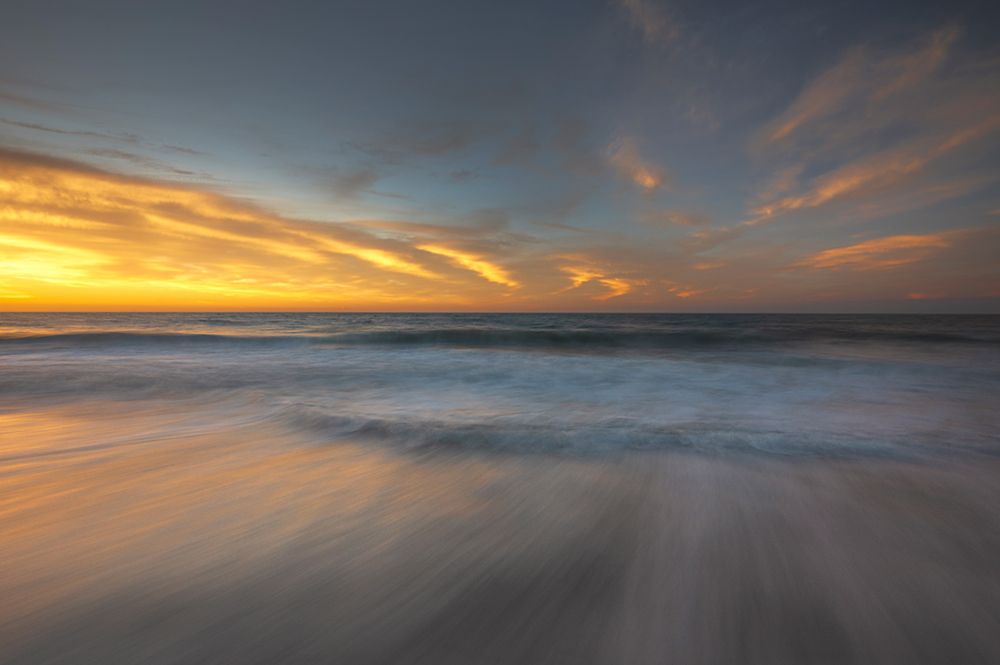 USA-New Jersey-Cape May National Seashore Sunrise on shoreline art print by Jaynes Gallery for $57.95 CAD