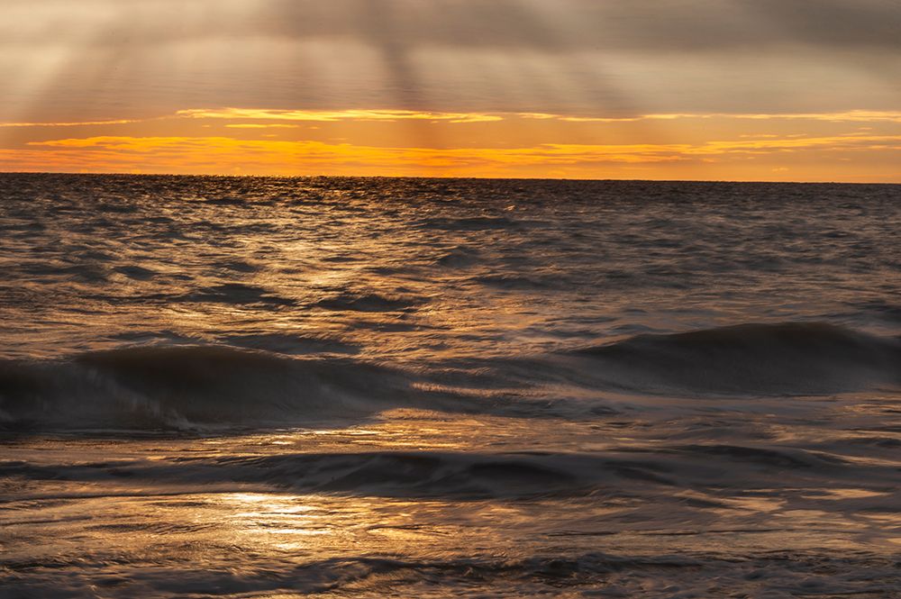 USA-New Jersey-Cape May National Seashore Sunset on ocean shore art print by Jaynes Gallery for $57.95 CAD