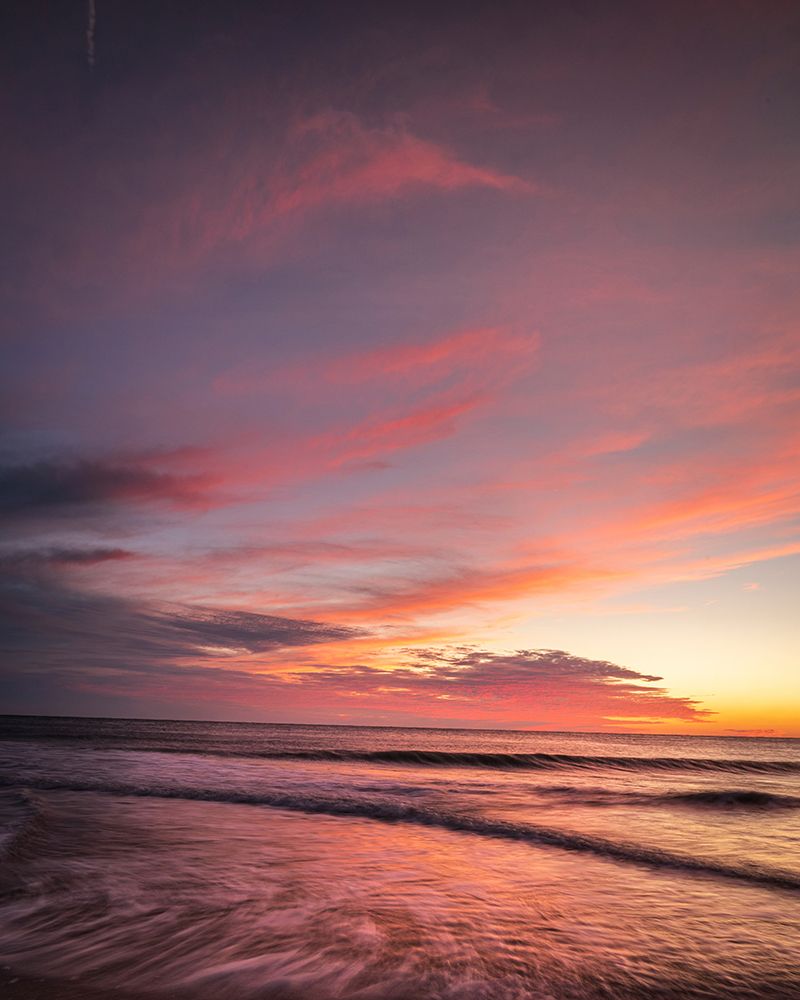 USA-New Jersey-Cape May National Seashore Sunset on ocean shore art print by Jaynes Gallery for $57.95 CAD