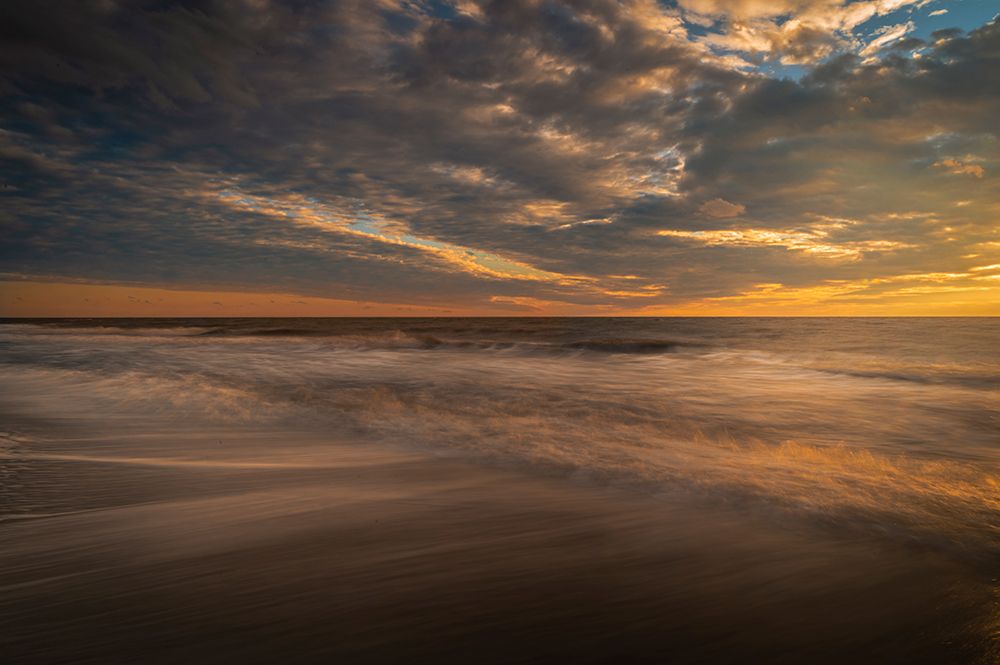 USA-New Jersey-Cape May National Seashore Sunset on ocean shore art print by Jaynes Gallery for $57.95 CAD