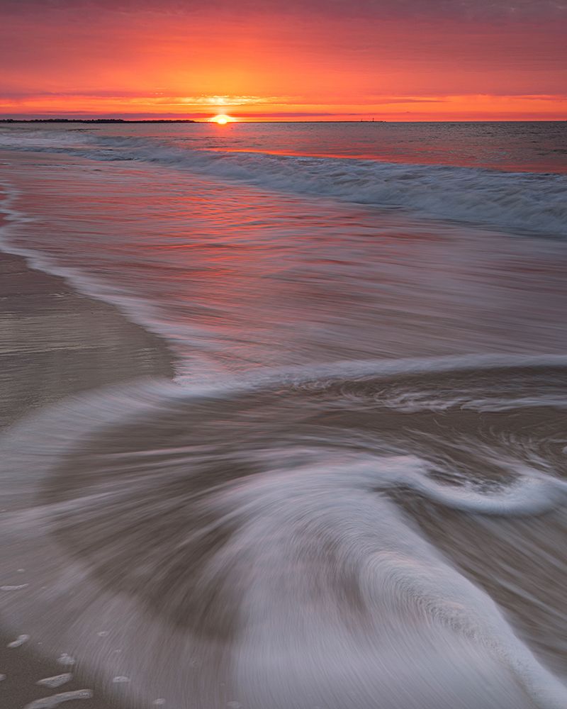 USA-New Jersey-Cape May National Seashore. Sunrise on shoreline. art print by Jaynes Gallery for $57.95 CAD