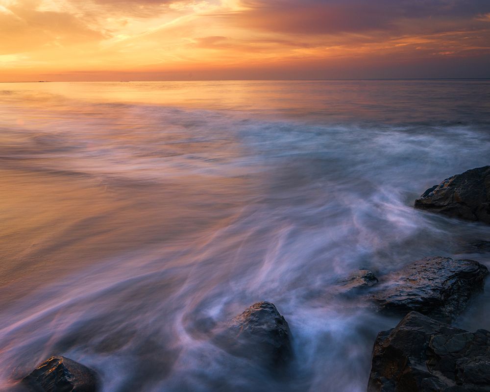 USA-New Jersey-Cape May National Seashore Sunrise on shoreline art print by Jaynes Gallery for $57.95 CAD