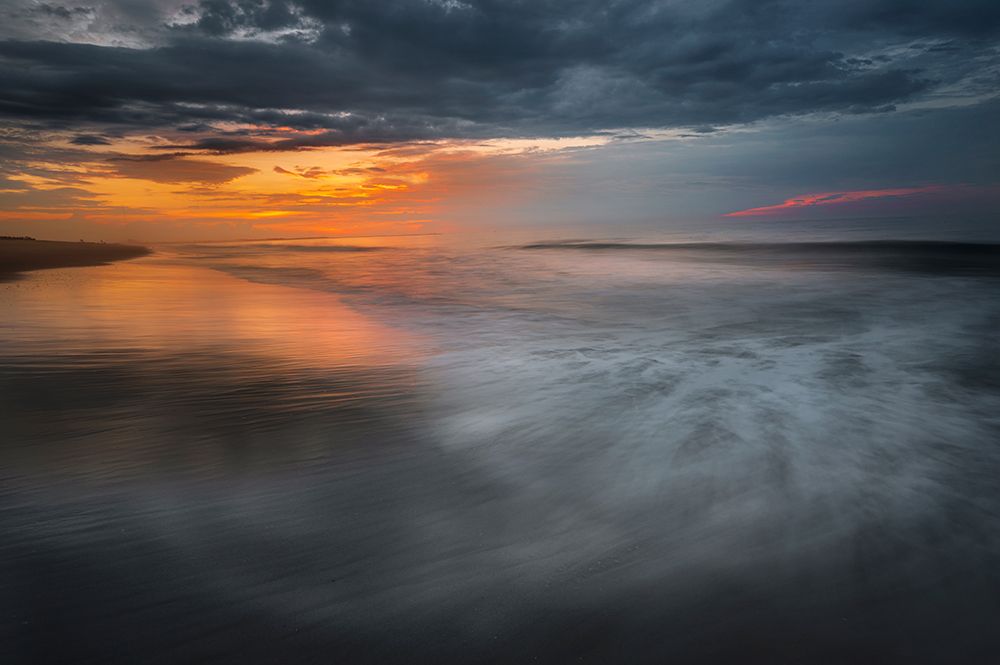 USA-New Jersey-Cape May National Seashore Sunrise on shoreline art print by Jaynes Gallery for $57.95 CAD