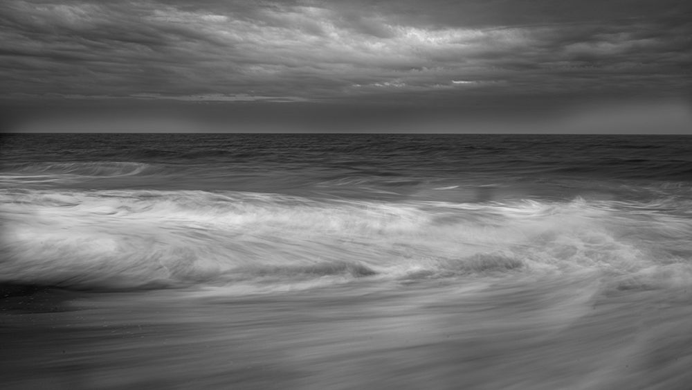 USA, New Jersey, Cape May National Seashore. Ocean and waves at sunrise. art print by Jaynes Gallery for $57.95 CAD