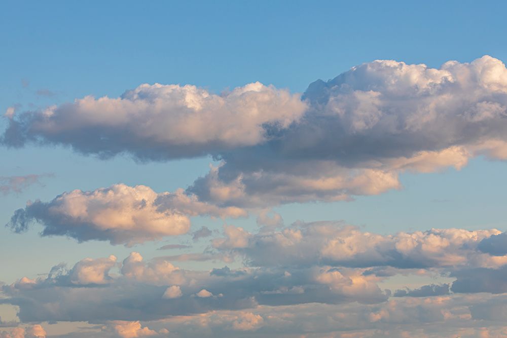New York City-New York-USA Clouds over New York City in late afternoon art print by Emily Wilson for $57.95 CAD