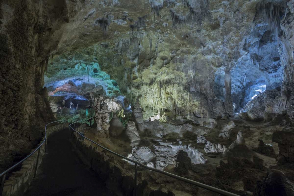 New Mexico, Carlsbad Caverns Scenic of cavern art print by Don Paulson for $57.95 CAD