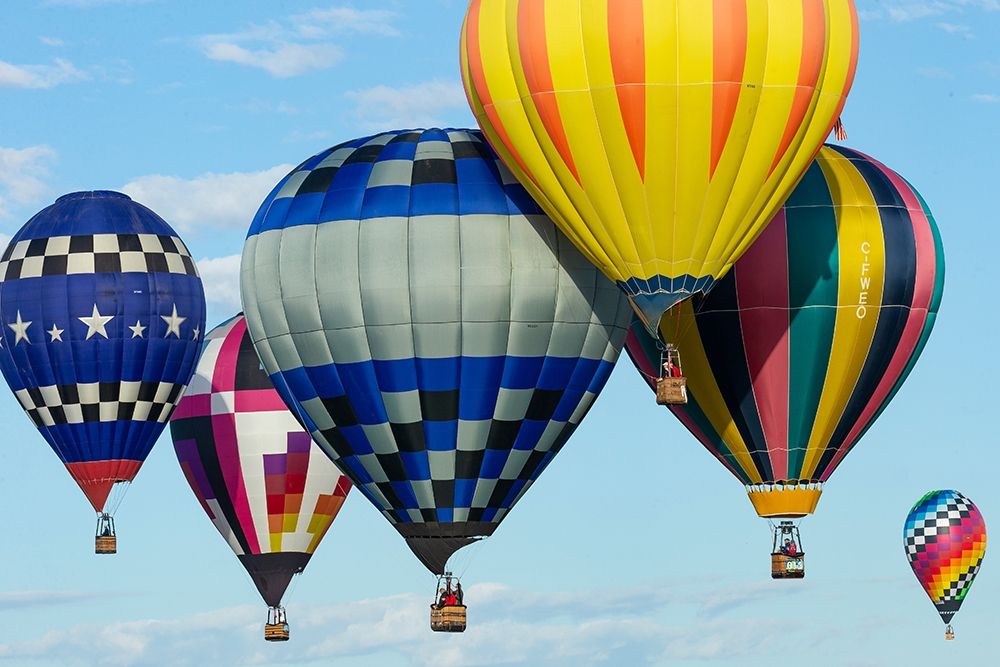 Mass Ascension Albuquerque International Balloon Fiesta-Albuquerque-New Mexico art print by Maresa Pryor for $57.95 CAD