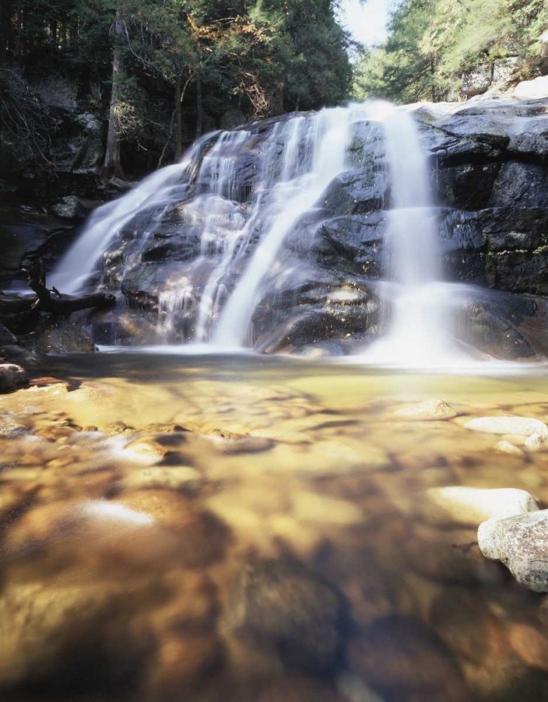 USA, New York, A waterfall in the Adirondacks art print by Christopher Talbot Frank for $57.95 CAD