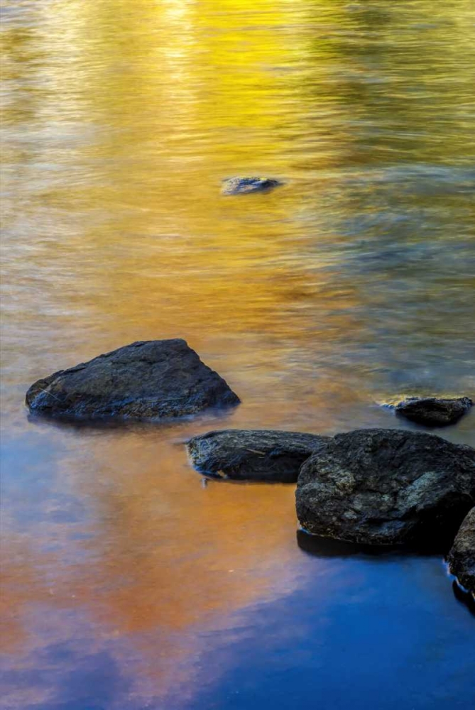 NY, Adirondack Mts Autumn at Buttermilk Falls art print by Jay OBrien for $57.95 CAD