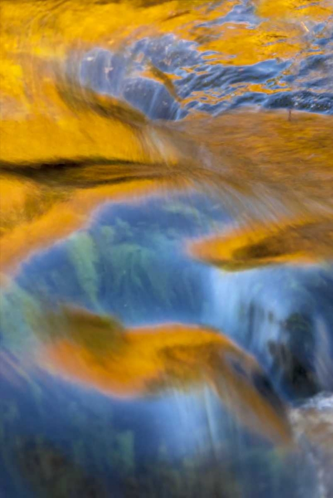 NY, Adirondacks Flowing water on Raquette Lake art print by Jay OBrien for $57.95 CAD