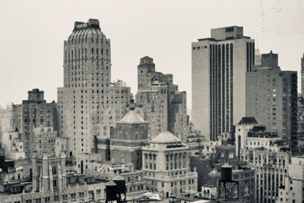 NY-New York-skyline art print by Michele Molinari for $57.95 CAD
