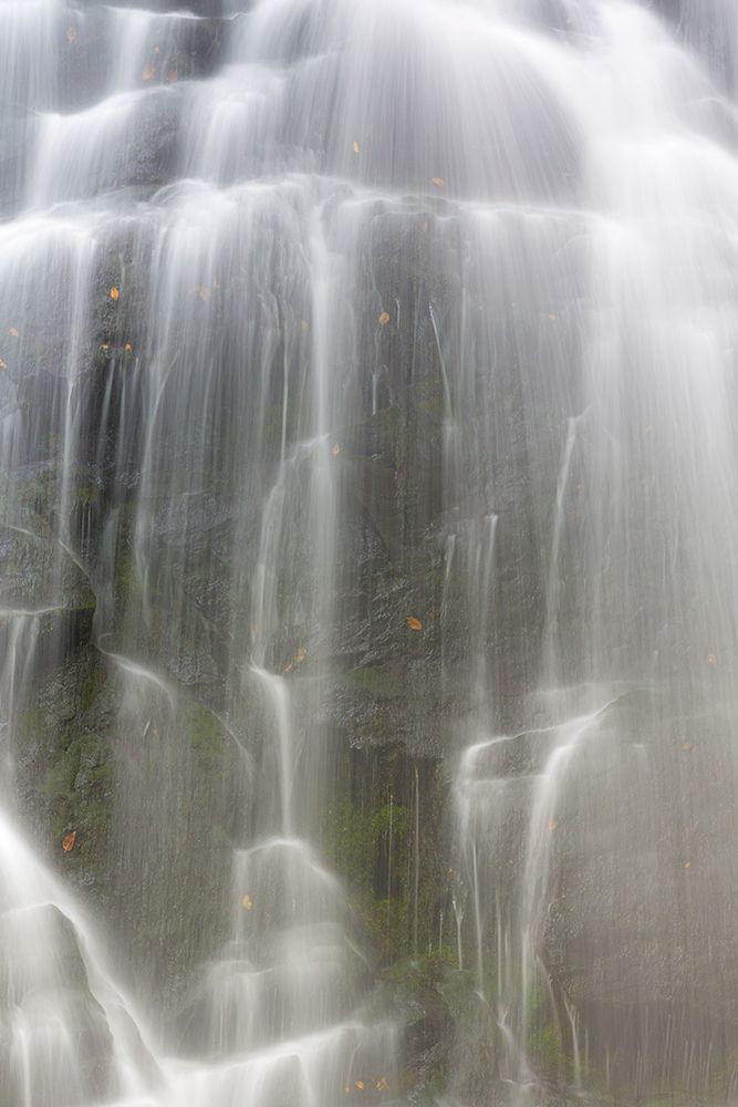 USA, North Carolina, Crabtree Falls. Waterfall cascade down rocky cliff. art print by Jaynes Gallery for $57.95 CAD