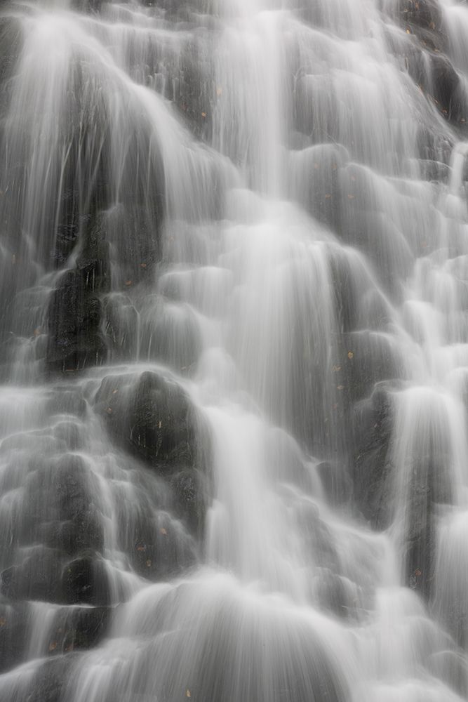 USA, North Carolina, Crabtree Falls. Waterfall cascade down rocky cliff. art print by Jaynes Gallery for $57.95 CAD