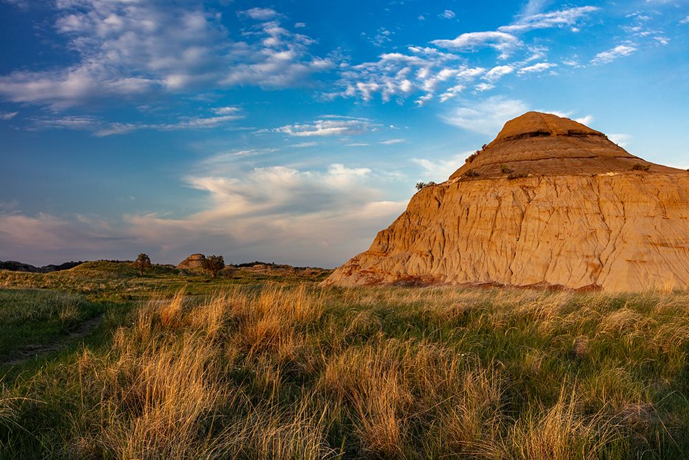 Badlands formations in Theodore Roosevelt National Park-North Dakota-USA art print by Chuck Haney for $57.95 CAD