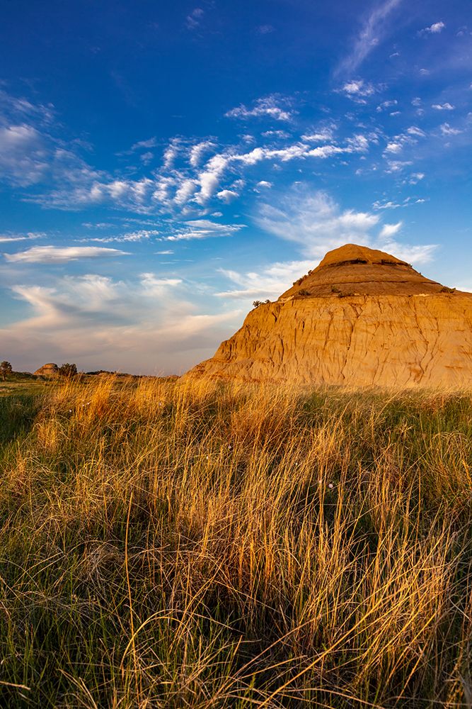 Badlands formations in Theodore Roosevelt National Park-North Dakota-USA art print by Chuck Haney for $57.95 CAD