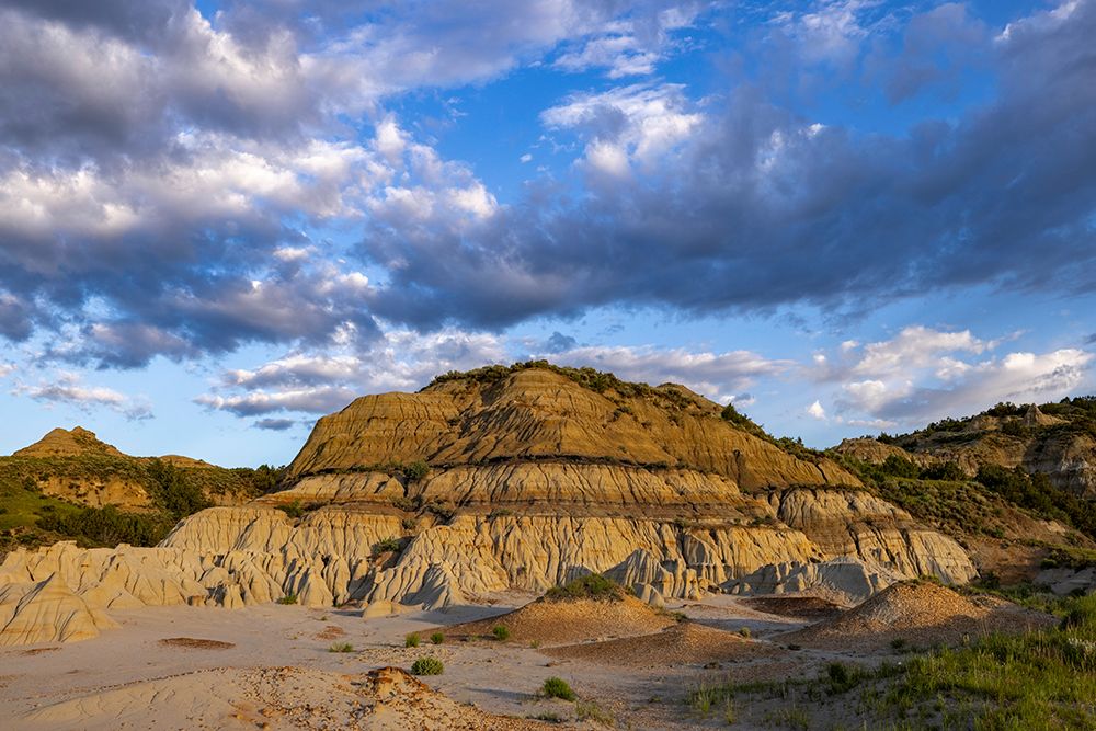 Badlands formations in Theodore Roosevelt National Park, North Dakota, USA. art print by Chuck Haney for $57.95 CAD