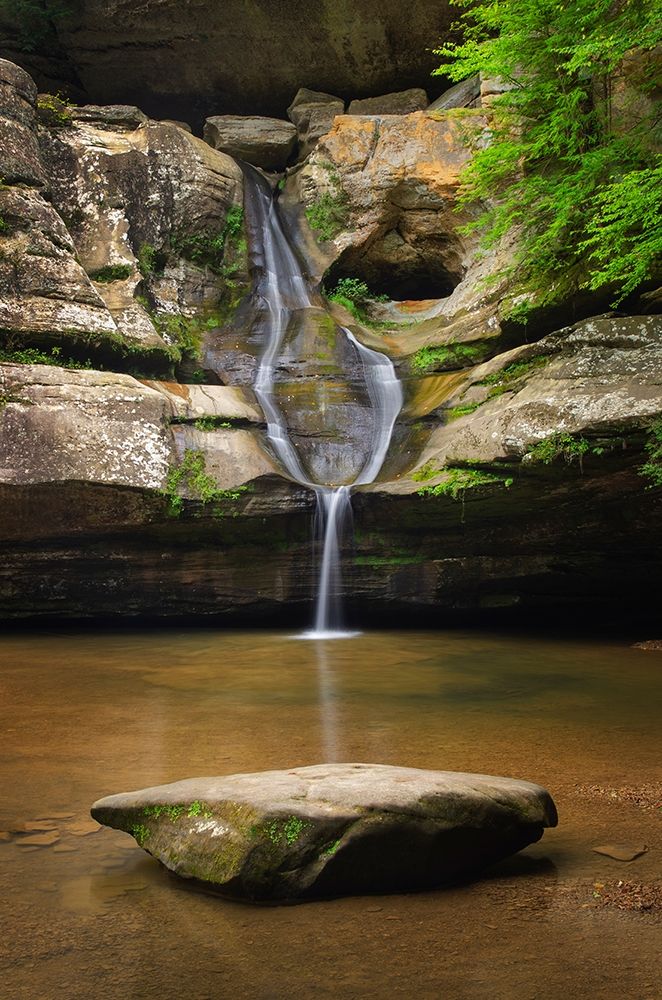 Cedar Falls Hocking Hills State Park-Ohio art print by Alan Majchrowicz for $57.95 CAD