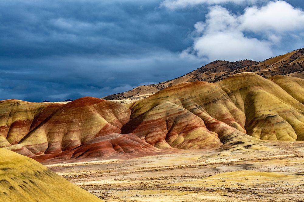 USA-John Day Fossil Beds-Painted Hills Unit Overlook art print by Bernard Friel for $57.95 CAD