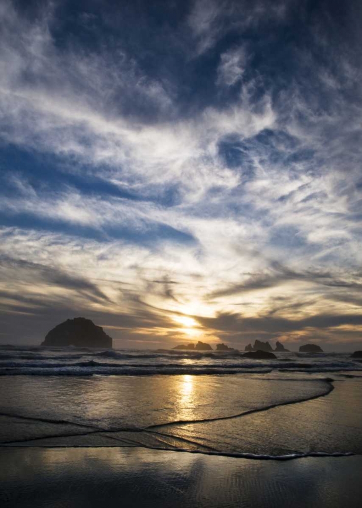 Oregon, Bandon Beach Face Rock and sea stacks art print by Nancy Rotenberg for $57.95 CAD