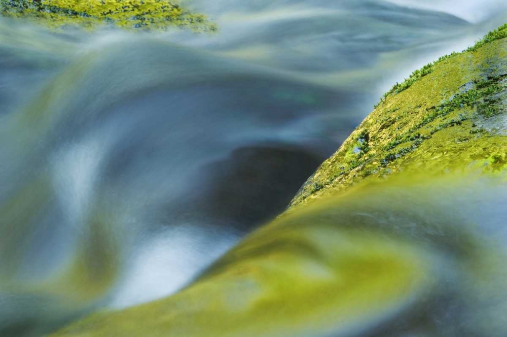 USA, Oregon Water flow over rocks in creek art print by Nancy Rotenberg for $57.95 CAD