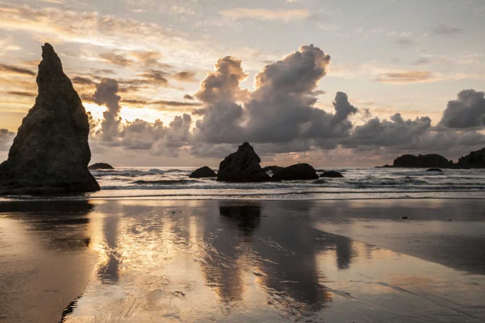 USA, Oregon, Bandon Shore scenic art print by Cathy and Gordon Illg for $57.95 CAD