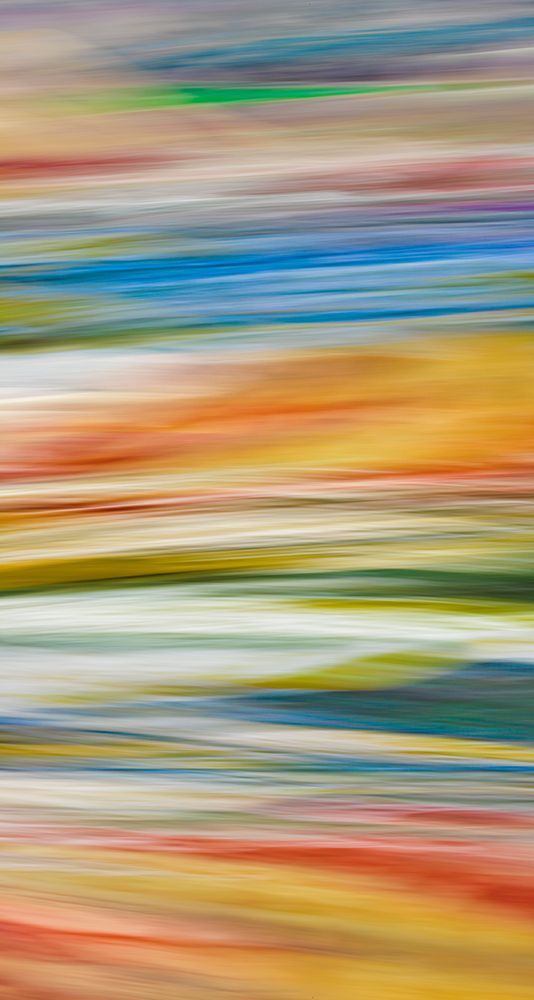 USA, Oregon. Abstract motion blur panoramic of the Painted Hills. art print by Jaynes Gallery for $57.95 CAD