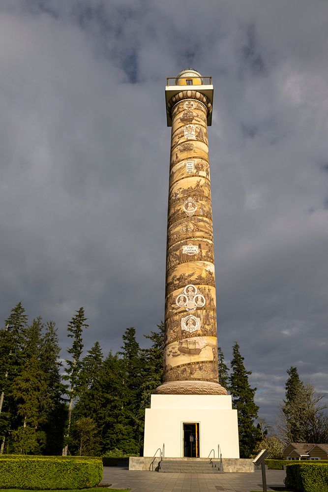 The Column in Astoria, Oregon, USA art print by Chuck Haney for $57.95 CAD