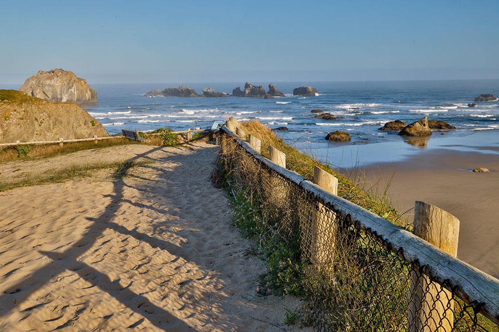 USA, Oregon, Bandon. Seastack along the Pacific Coastline art print by Darrell Gulin for $57.95 CAD