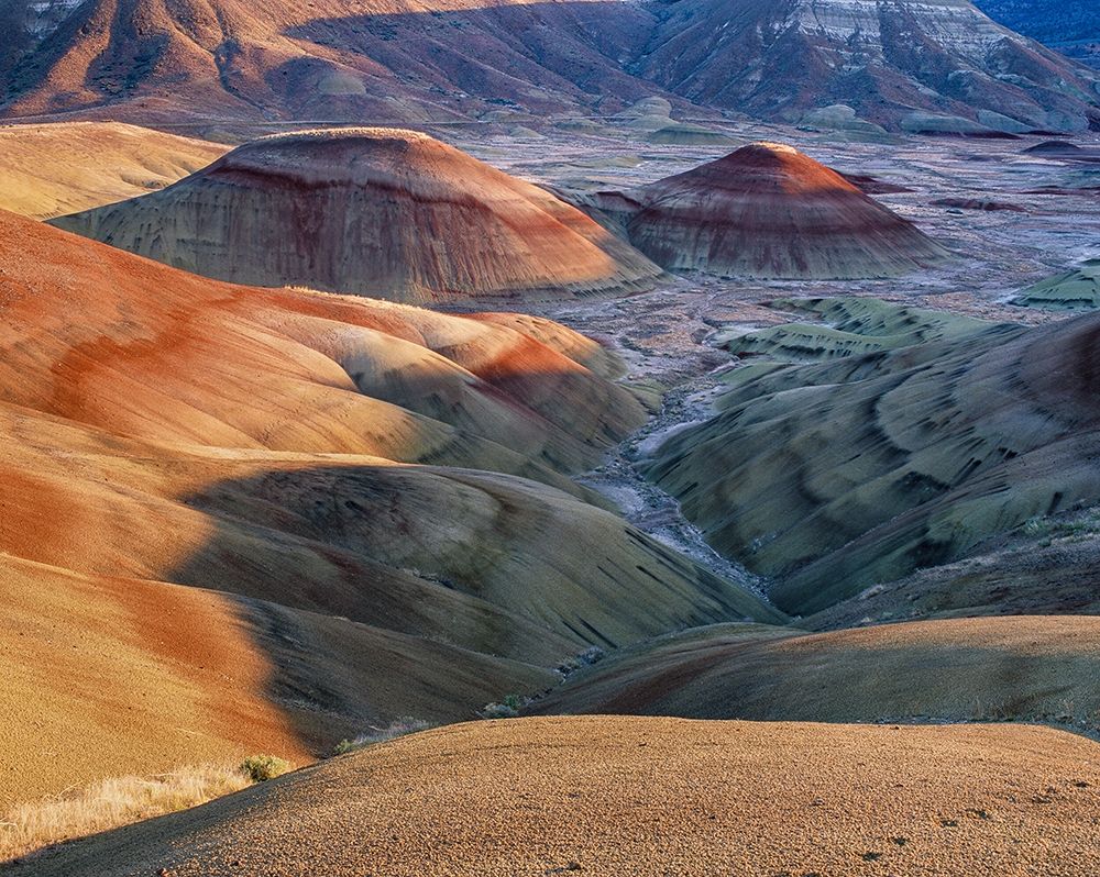 Painted Hills at John Day Fossil Beds National Monument-Oregon art print by Howie Garber for $57.95 CAD