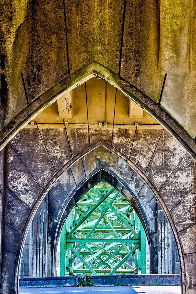 Usa-Oregon-Newport Yaquina Bay Bridge art print by Hollice Looney for $57.95 CAD