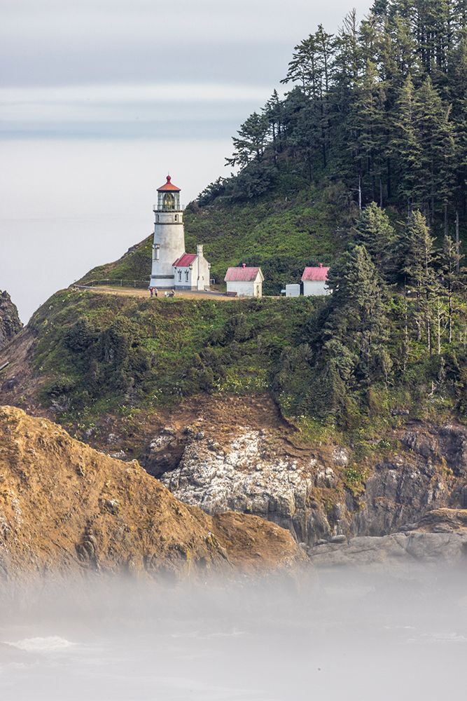 Usa-Oregon-Florence Heceta Head Lighthouse art print by Hollice Looney for $57.95 CAD