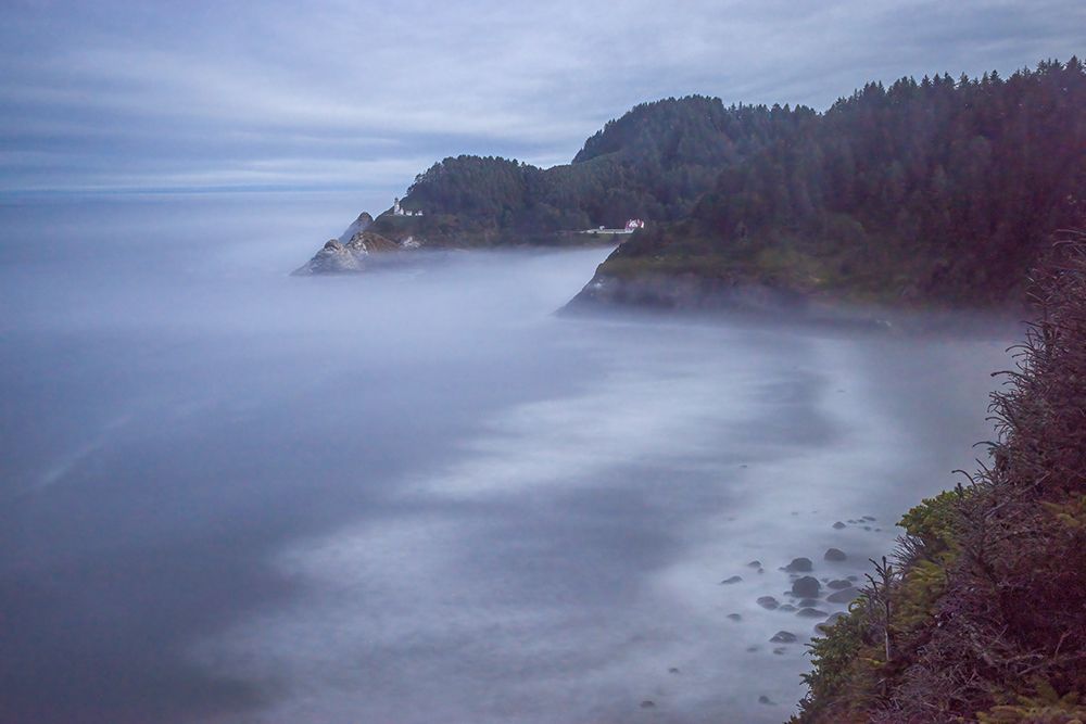 Usa-Oregon-Florence Heceta Head Lighthouse art print by Hollice Looney for $57.95 CAD
