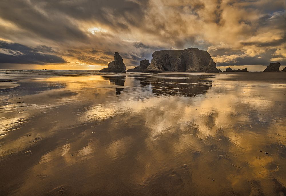 Bandon Beach-Oregon art print by John Ford for $57.95 CAD