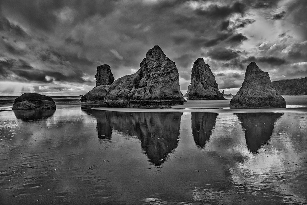 Bandon Beach-Oregon art print by John Ford for $57.95 CAD
