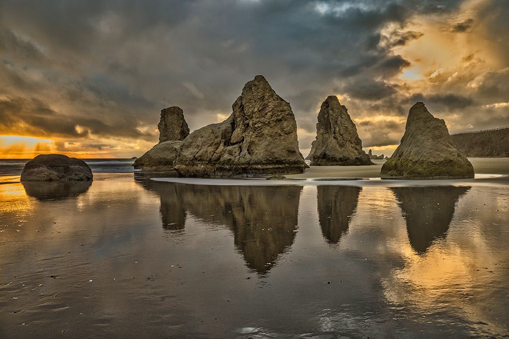 Bandon Beach-Oregon art print by John Ford for $57.95 CAD