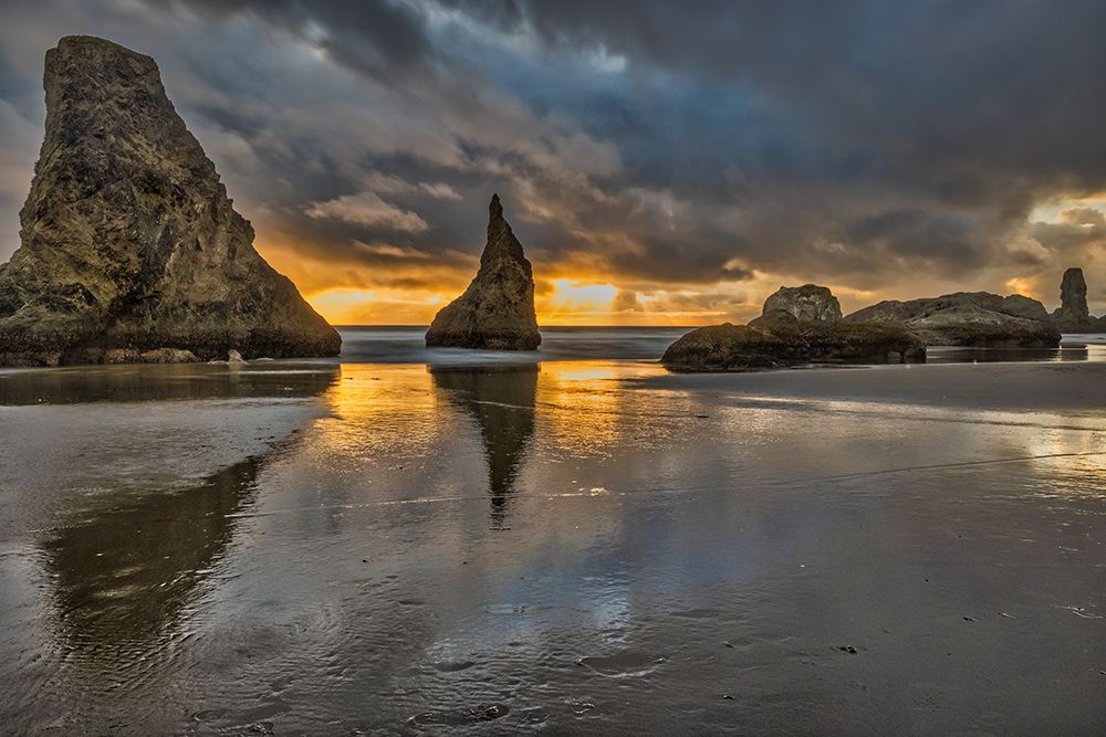 Bandon Beach-Oregon art print by John Ford for $57.95 CAD