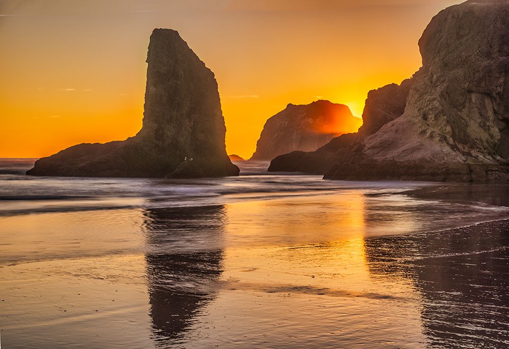 Bandon Beach-Oregon art print by John Ford for $57.95 CAD