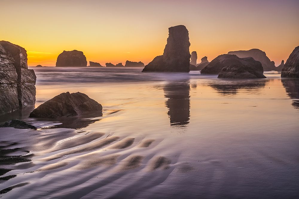 Bandon Beach-Oregon art print by John Ford for $57.95 CAD