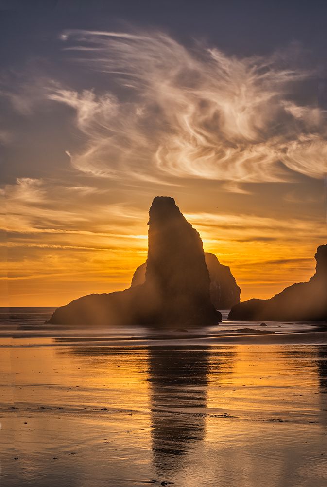 Bandon Beach-Oregon art print by John Ford for $57.95 CAD