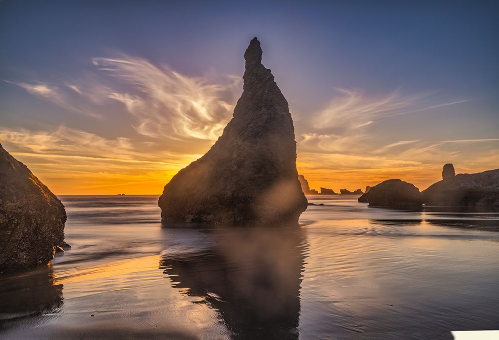 Bandon Beach-Oregon art print by John Ford for $57.95 CAD
