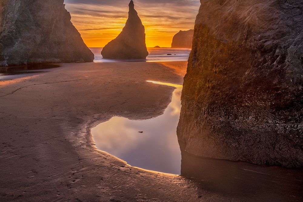 Bandon Beach-Oregon art print by John Ford for $57.95 CAD
